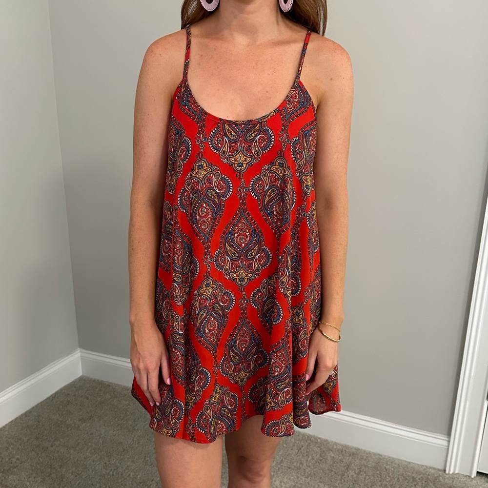 Show Me Your MuMu Dress Red
Paisley Size Small
